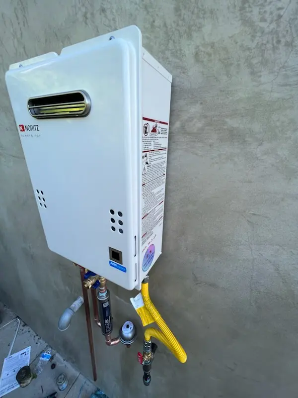 Tankless water heater installation for Taylor Road homes
