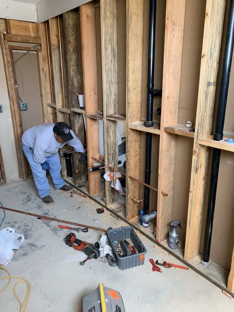 Commercial rough-in plumbing for Gas Line Repair in Taylor Road